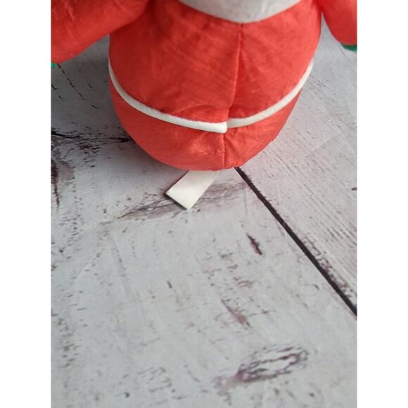 Vintage Sears Soft Dreams Nylon Santa Claus 7 In Stuffed Toy Plush Christmas Toy - Picture 5 of 8